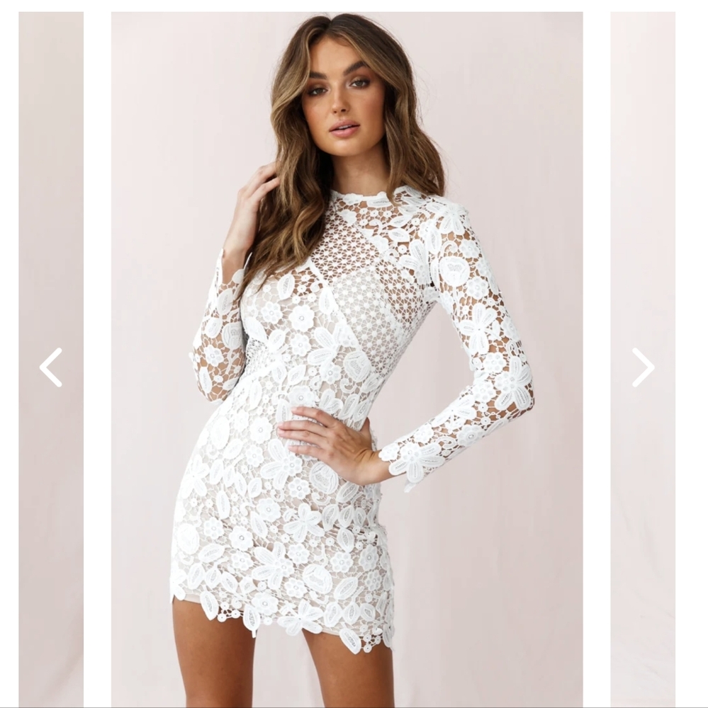 Selfie Leslie lace dress. Worn one time.